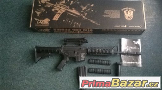 Airsoft zbran M4 RAS-celokov,Upgrade 150 m/s (AimTop)