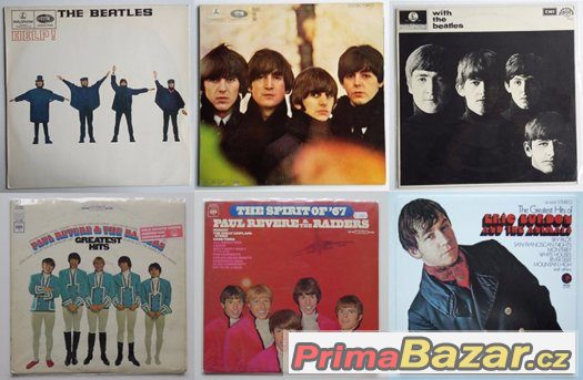 Prodám gramodesky Beatles, U2, Hair, Dylan ...