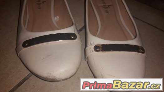 Dívčí balerínky CCC Jeny Fairy v. 36 nošené Dívčí balerínky CCC Jeny Fairy v. 36 nošené