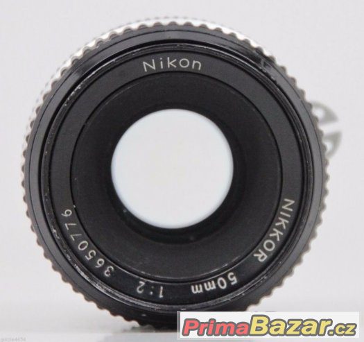 NIKON Nikkor 50mm 1:2 Manual Lens