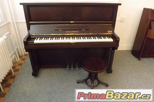 Kvalitní pianino August Forster mod.125 po celkové GO