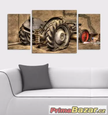 Obraz - TRAKTOR MŮJ NEJMILEJŠÍ - velikost 120x60 cm