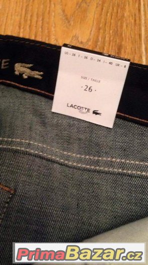 Značkové džíny Lacoste.orig v.26/34 Značkové džíny Lacoste.orig v.26/34
