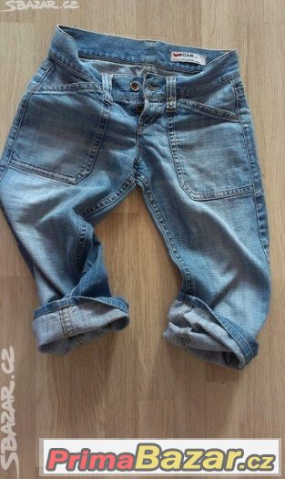 7/8 značkové GAS jeans orig. v. 26-27