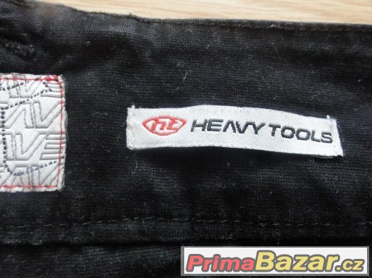 Dámské černé plátěné kalhoty Heavy Tools