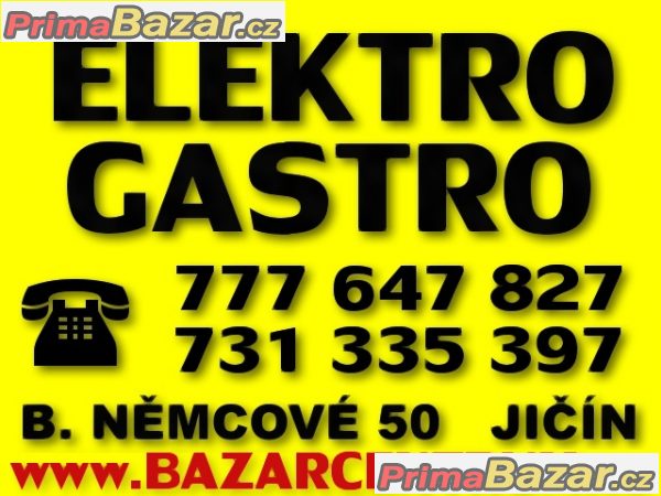 ELEKTROSPOTŘEBIČE + GASTRO VYBAVENÍ