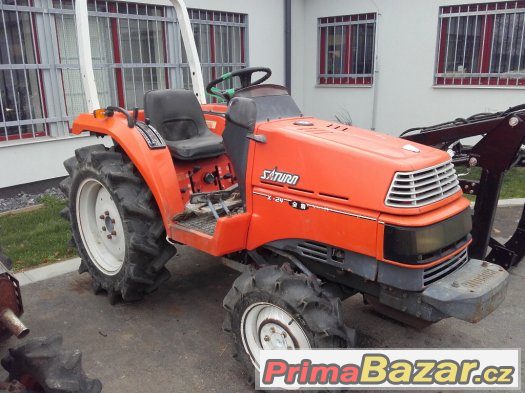 Malotraktor Kubota X24 Saturn