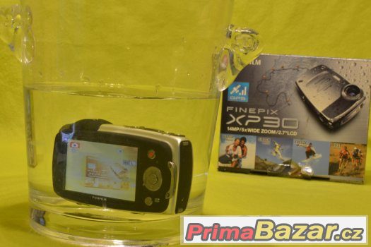 VODOTĚSNÝ FOŤÁK FUJIFILM finepix XP30 s GPS + 4GB KARTOU VODOTĚSNÝ FOŤÁK FUJIFILM finepix XP30 s GPS + 4GB KARTOU