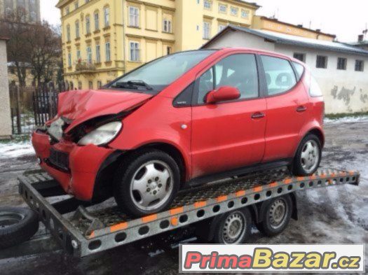 Mercedes A140 1998 polocabriolet asi spatny i motor