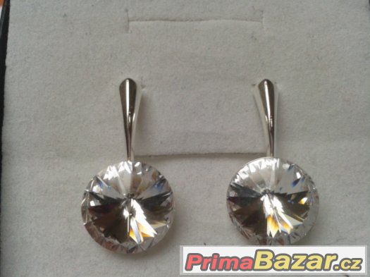 stribrne-nausnice-se-swarovski-rivoli-crystal-12-mm-nove