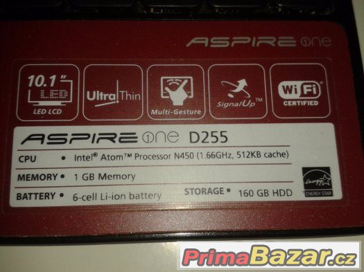 ACER ASPIRE ONE D 255 W 10 Pro.