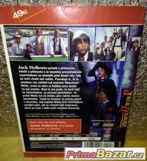 TV seriál (3x DVD) Jack Holborn TV seriál (3x DVD) Jack Holborn