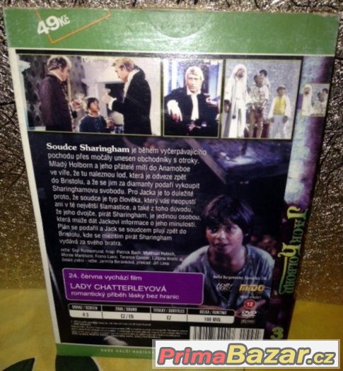 TV seriál (3x DVD) Jack Holborn TV seriál (3x DVD) Jack Holborn