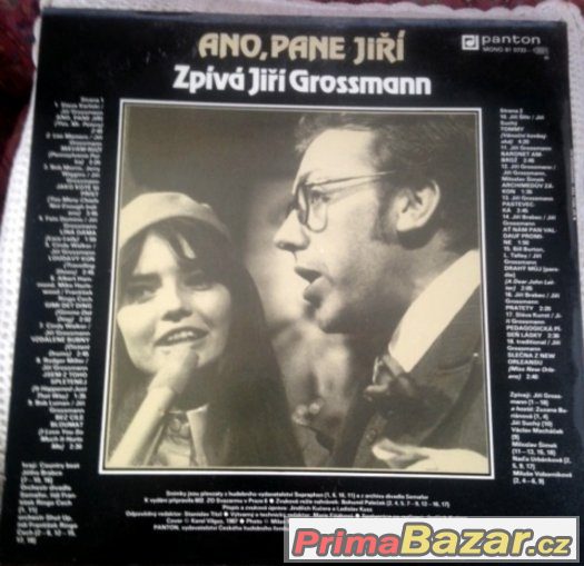 LP vinyl gramodesky Šimek & Grossmann - Jiří Suchý - SEMAFOR