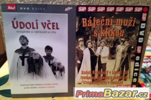 6x DVD české filmy / komedie - kus 20.- Kč