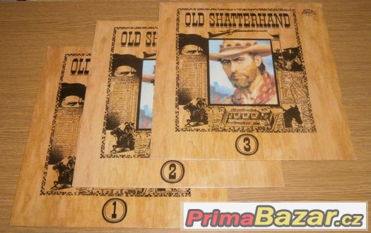 Vinyl gramodesky VINNETOU a Old Shatterhand 1,2,3 ( 6x LP )