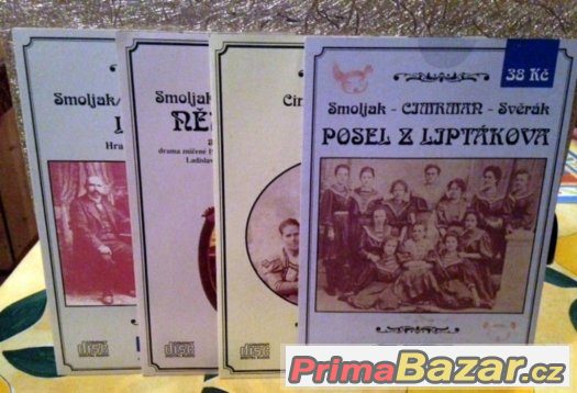 4x CD: Jára CIMRMAN (Smoljak+Svěrák)
