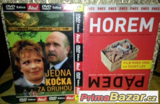 10x DVD české komedie - kus 15.- kč