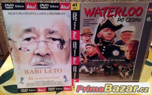 10x DVD české komedie - kus 15.- kč