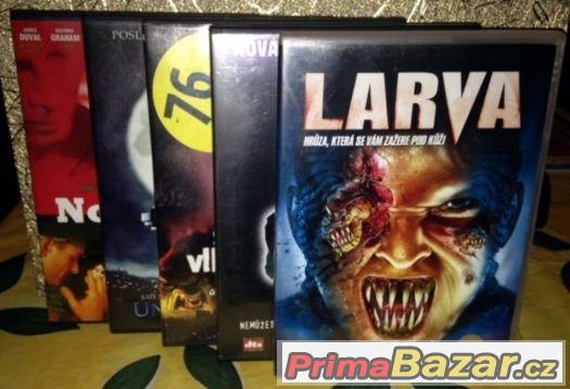 5x DVD HORORY film vše za 50.-