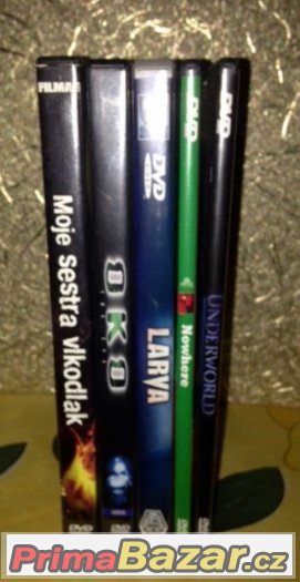 5x DVD HORORY film vše za 50.-