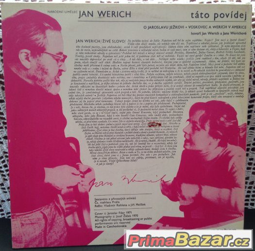 LP: Jan Werich & dcera Jana - Táto povídej - vzpomínky