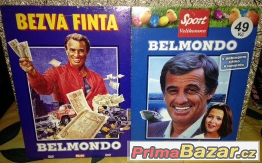 DVD: 5x film s JEAN - PAUL BELMONDO DVD: 5x film s JEAN - PAUL BELMONDO