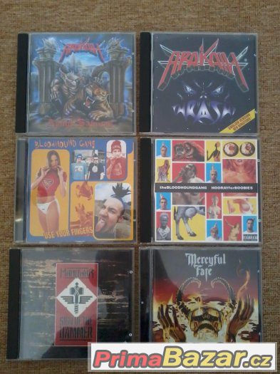 CD Arakain,Bloodhound Gang,Manowar,Mercyful Fate