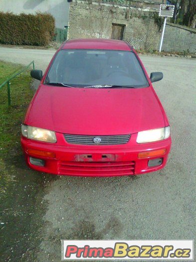 mazda 323 sedan autocross autokros polopřevod bez tp spz