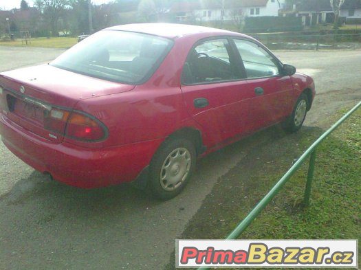 mazda 323 sedan autocross autokros polopřevod bez tp spz