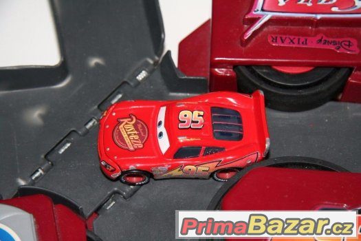 Elektrická autodráha zn.The Cars vč.autíčka Lighting McQueen