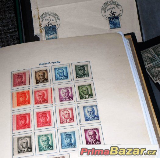 Prodám velkou KVALITNÍ sbírku poštovních známek. POZUSTALOST