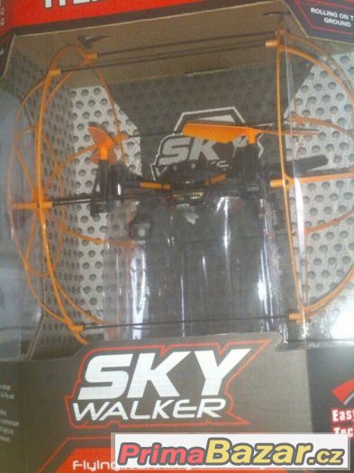 RC DRON SKY WALKER, ORANŽOVÁ kvadrokoptéra