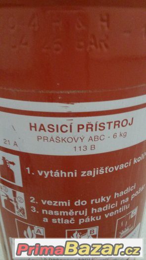 Prodam prasove hasici pristroje.