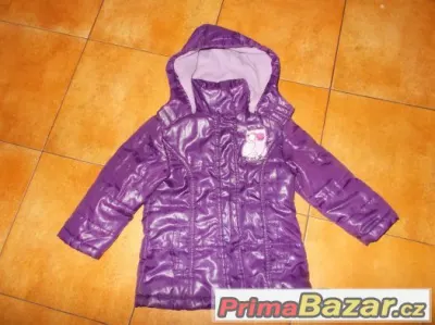 Fialková bundička se sovičkou