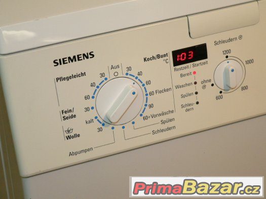 Pračka Siemens siwamat XTS1231 - 1200 otáček 45cm vrchní pln