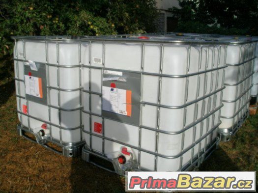 nádrž na paletě na pitnou vodu ibc kontejner 600 800l potrav