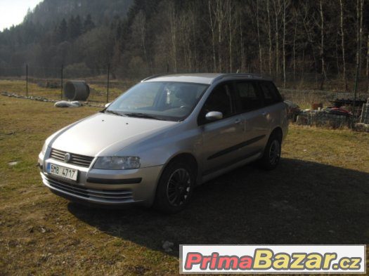 Fiat Stilo Combi 1,9 Jtd 85 KW RV 2003 náhradní díly