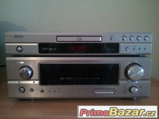 Receiver Denon a DVD přehrávač Denon