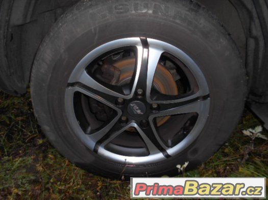 Prodám Alu kola 16ctky Nissan X-trail 5x114,3