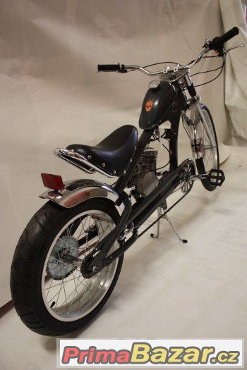 Jízdní kolo CHOPPER FIRE HORSE a motorem 70 ccm