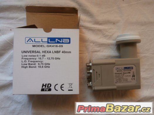 universál Hexa LNBF,model-GK 416-09