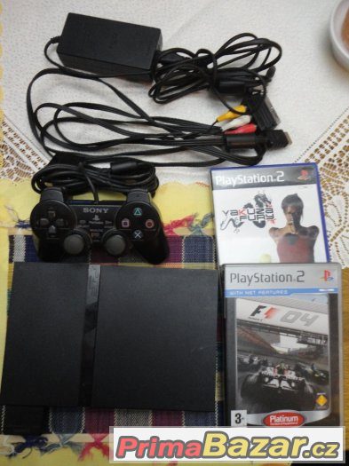 Playstation 2 + 2 hry