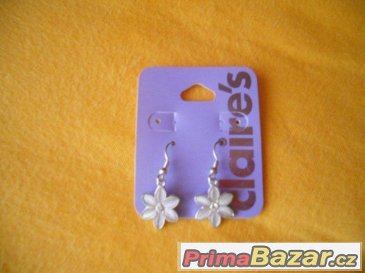 Naušnice Claires, kytičky, kytka Naušnice Claires, kytičky, kytka