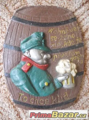 Odlitek - Švejk, pivo