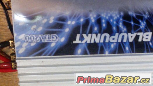 subwoofer + zesilovac BLAUKPUNKT GTA200 2X100/1 X 400 subwoofer + zesilovac BLAUKPUNKT GTA200 2X100/1 X 400