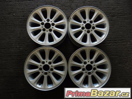 Alu kola originál BMW BORBET rozteč 5x120 6,5Jx16xEH2 ET28,