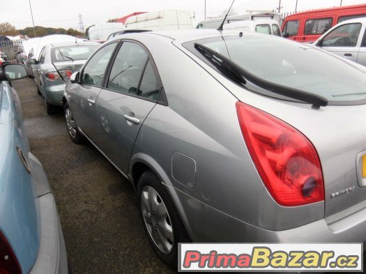 nissan primera 2.2 dci rv.03,6ti kvalt dovoz anglie.