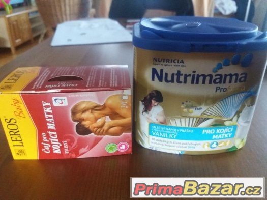 kojící čaje a nutrimama