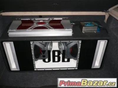 Subwoofer JBL,zesilovač TOXIC